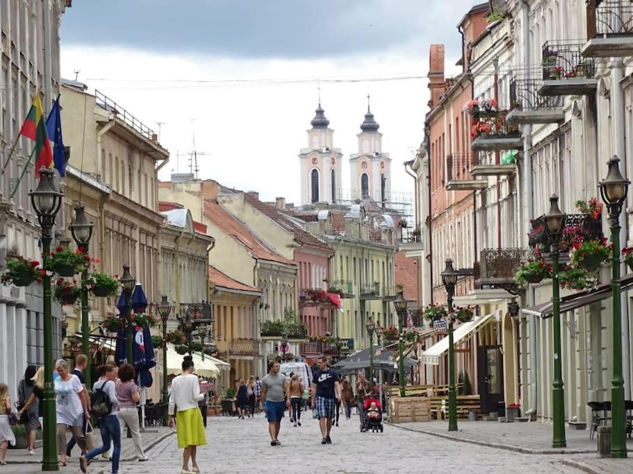 Modern Flat In Old Town Kaunas - Free Parking & Self Check-In ภายนอก รูปภาพ